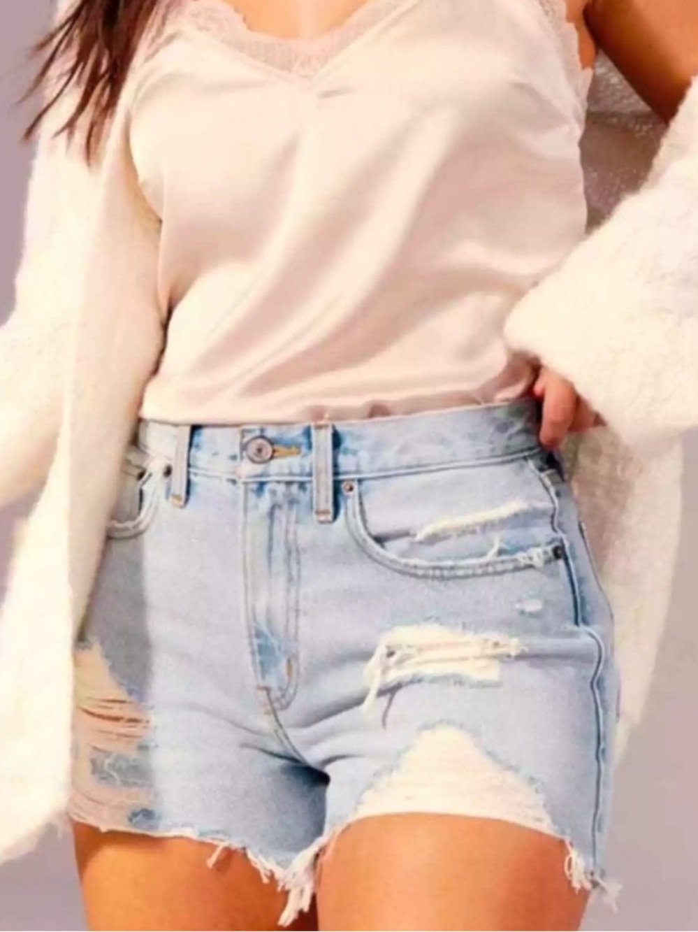 Abercrombie & Fitch The Boyfriend  Short  Mid-rise 26‎